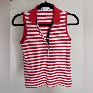 Lacoste Striped Tank